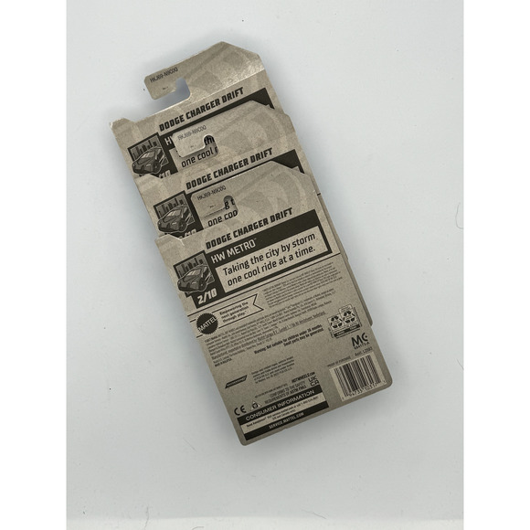 Hot Wheels Dodge Charger Drift White HW Metro Lot of 3 - Picture 2 of 2